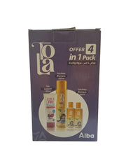 TOLA BOX (BABY SHAMPOO 250ML + LEAVE IN KIDS 120ML + 2 BABY SHAMPOO 80 ML)