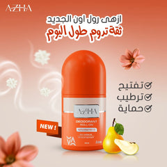 AZHA DEODORANT ROLL ON 10% VITAMIN C SEA BREEZE 60ML