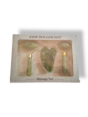 JADE ROLLER SET ANTI AGING FACIAL MASSAGE SET