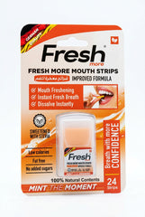 FRESH MORE MOUTH STRIPS ORANGE 24 PCS
