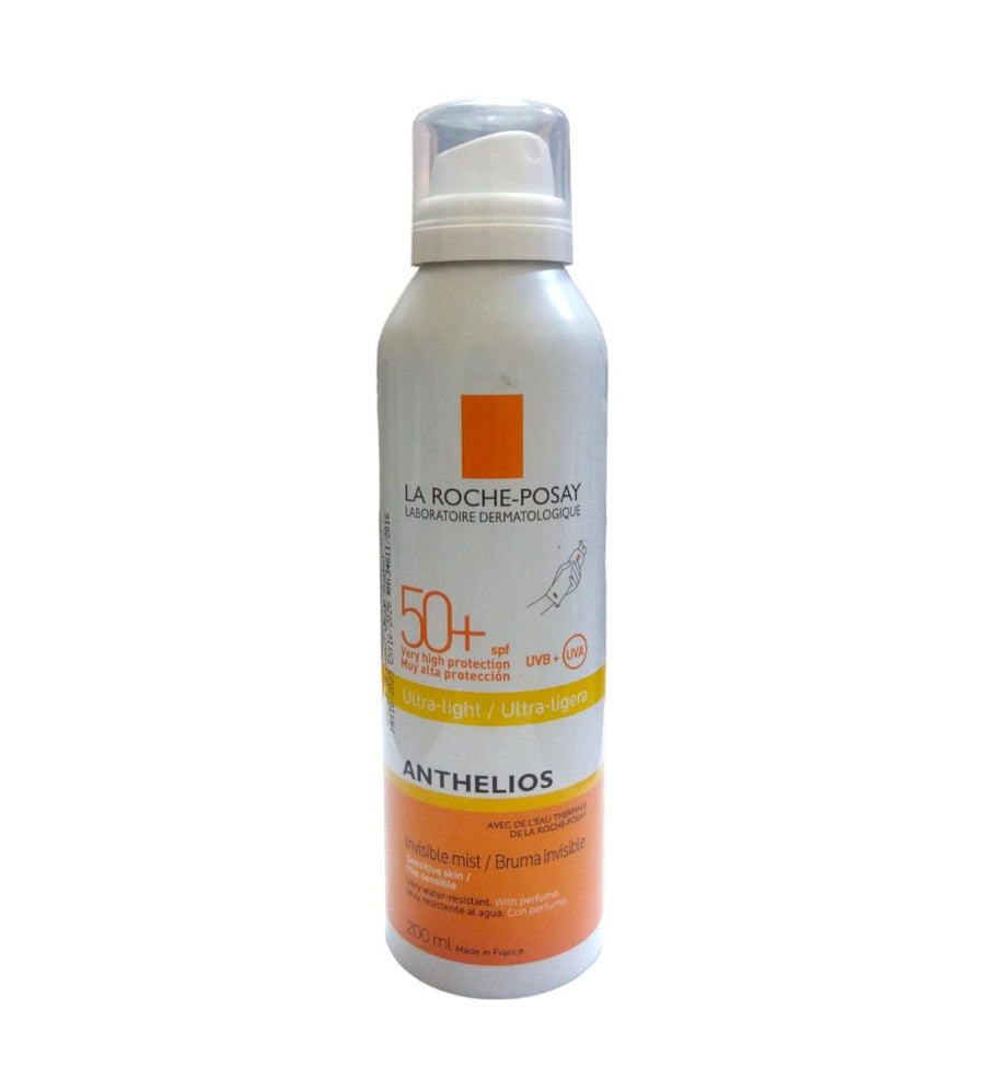 La Roche Posay Anthelios Ultra Light 50+spf Invisible Mist Spray 200 ml | واقي شمس لاروش بوزيه SPF50+ 200 مل أنثليوس