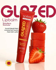 LEAVES GLAZED LIPBALM STRAWBERRY SHORTCAKE 10ML
