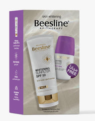 BEESLINE WHITENING SUNFILTER SPF50 + WHITENING ROLL ON DEODORANT BEAUTY PEARL