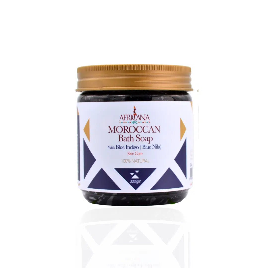 Africana Moroccan Bath Soap with Blue Nila 300 g | صابون Africana - Anwar Store