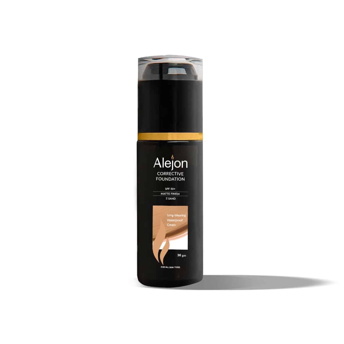 ALEJON CORRECTIVE FOUNDATION SPF50+ SAND 30GM OFFER - Anwar Store
