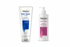 ALEJON DRY SKIN CLEANSER 150ML + Urea Cream 10% 500ml OFFER - غسول للوجه أليجون 150 مل