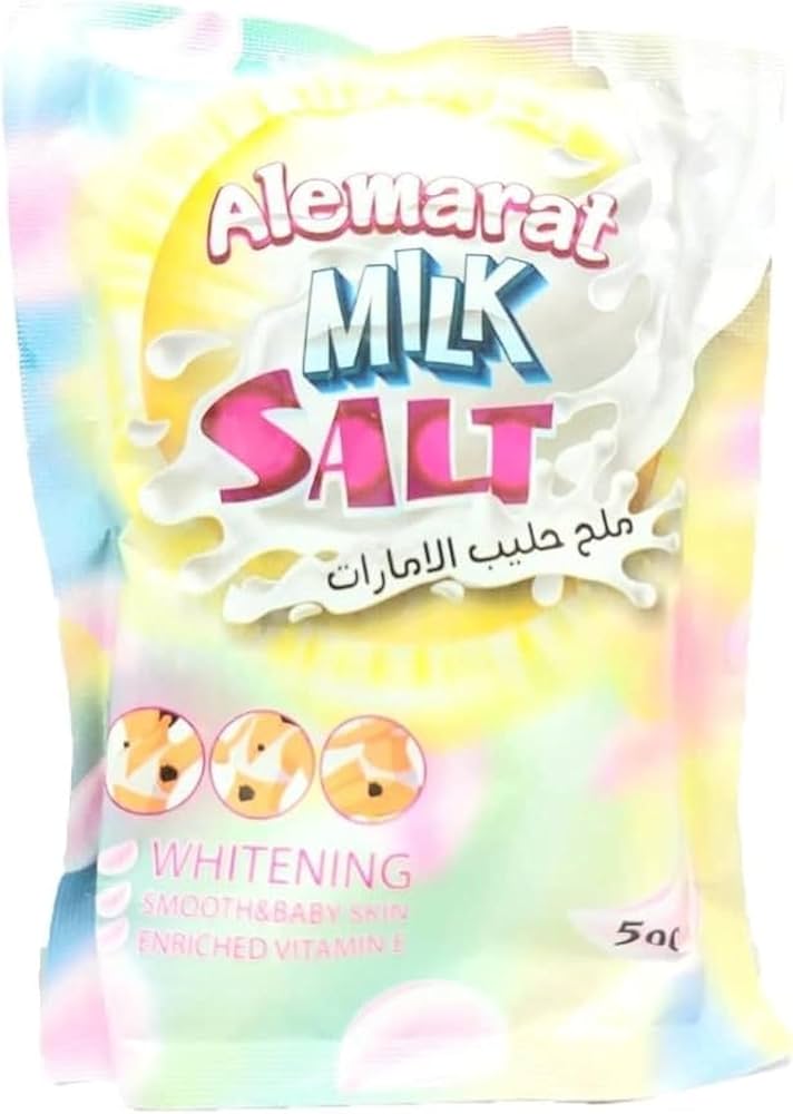 ALEMARAT MILK SALT WHITENING 500GM