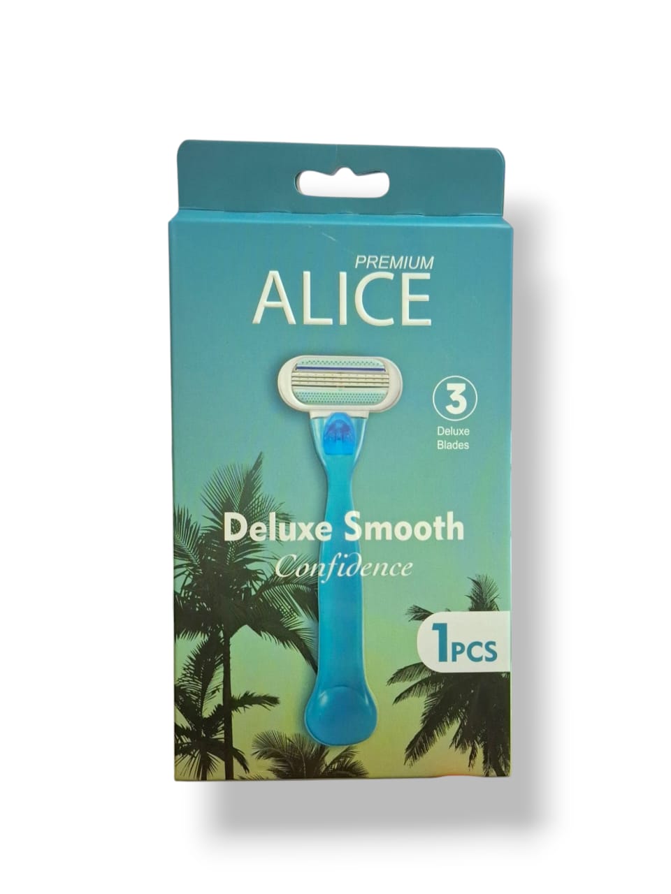 ALICE DELUXE SMOOTH CONFIDENCE 3 DELUXE BLADES 1PCS - Anwar Store