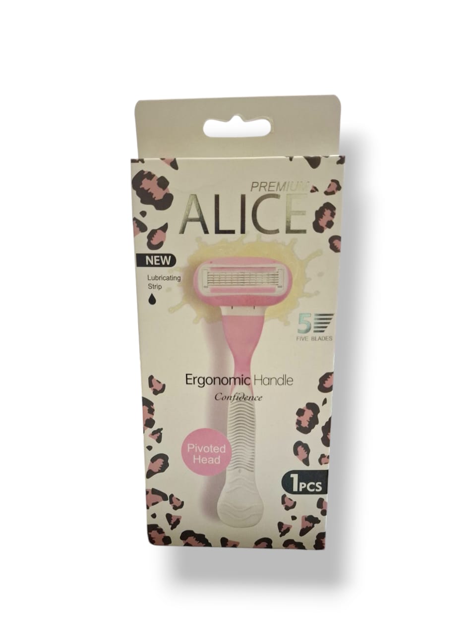 ALICE ERGONOMIC HANDLE CONFIDENCE 5 FIVE BLADE 1PCS - Anwar Store