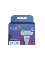 ALICE PREMIUM 5 BLADE 2 CARTRIDGES AS25P - Anwar Store