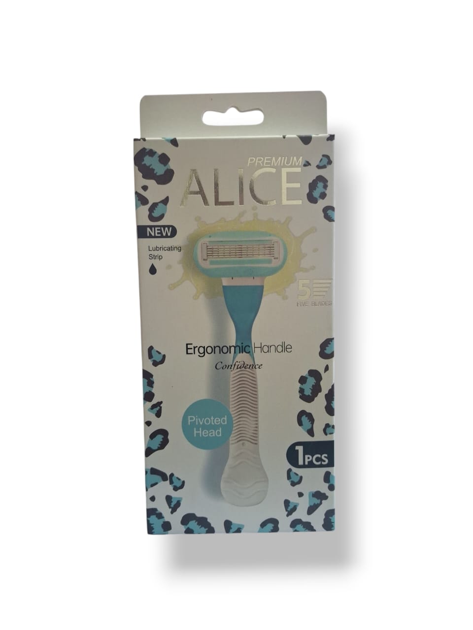 ALICE PREMIUM ERGONOMIC HANDLE CONFIDENCE 5 BLADES 1 PCS - Anwar Store