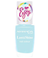 Amanda BABY BLUE 615 Last & Shine Nail polish 12ml - Anwar Store