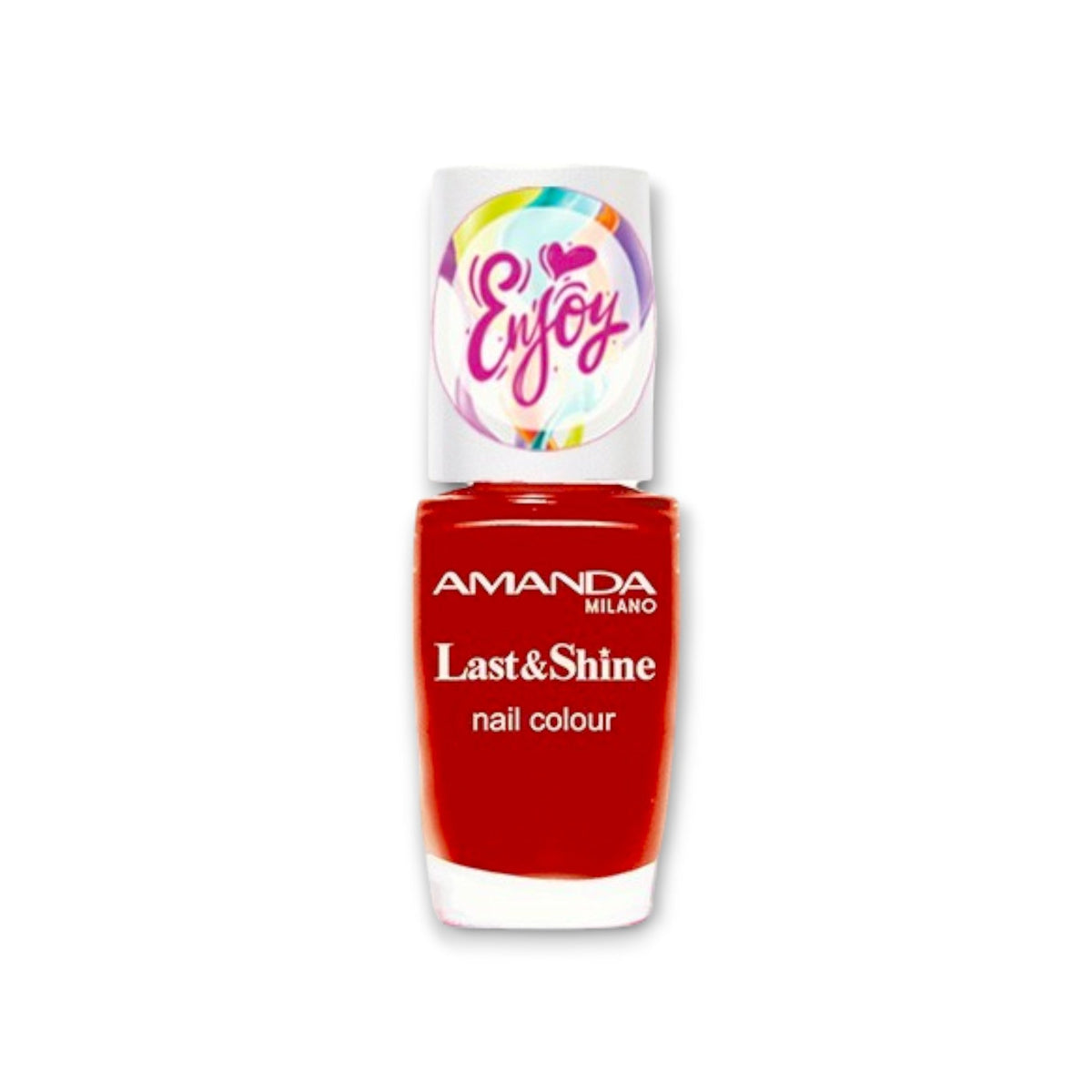 Amanda HOT RED 626 Last & Shine Nail polish 12ml - Anwar Store