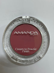 Amanda Milano No.6 Whipped Blush - بلاشر وبرونزر أماندا