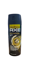 AXE GOLD TEMPTATION DEODORANT BODY SPRAY 150ML (DISCOUNT 25EG) - Anwar Store