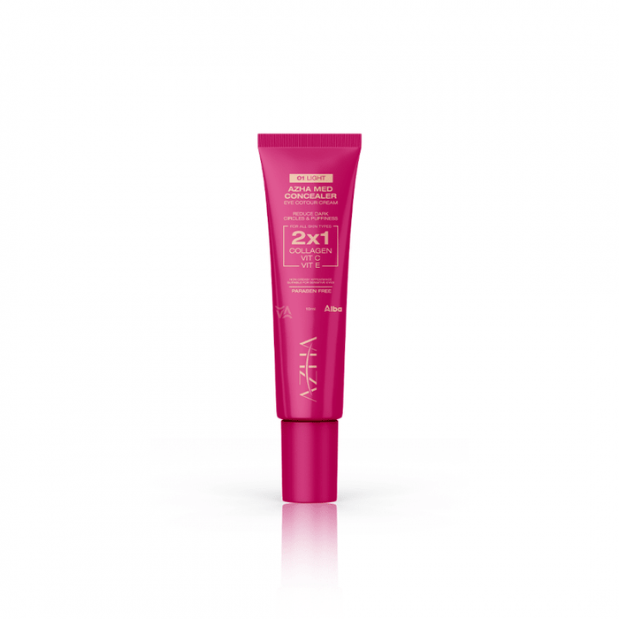 AZHA CONCEALER (01) LIGHT EYE CONTOUR CREAM 12ML - Anwar Store