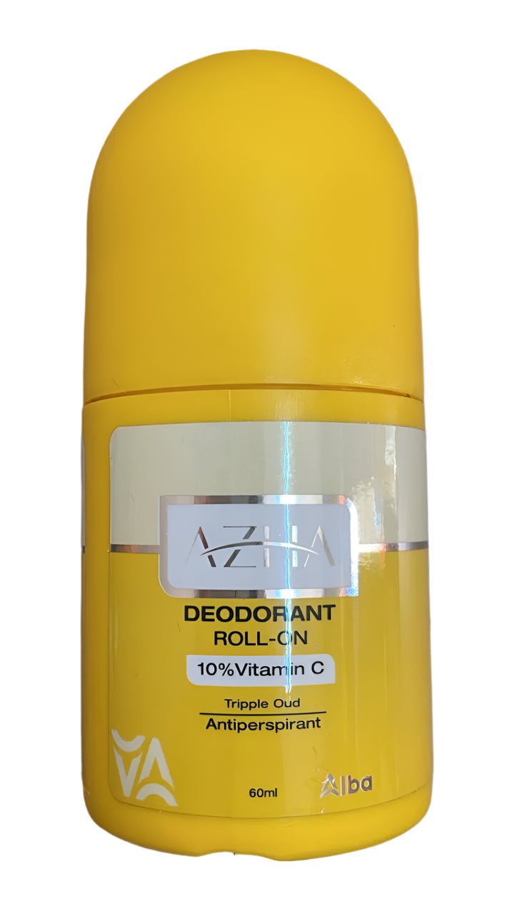 Azha Deodorant Roll On 10% Vitamin C Triple Oud - 60 Ml - Anwar Store