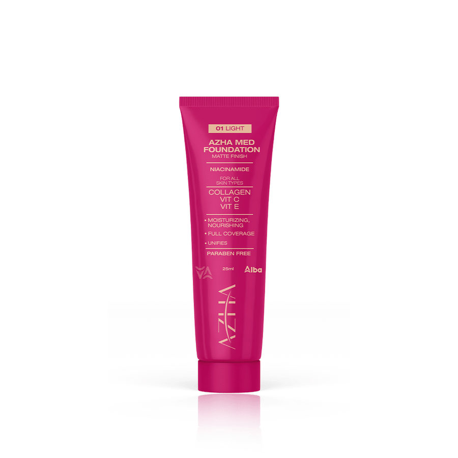 AZHA FOUNDATION 01 LIGHT 30ML - Anwar Store