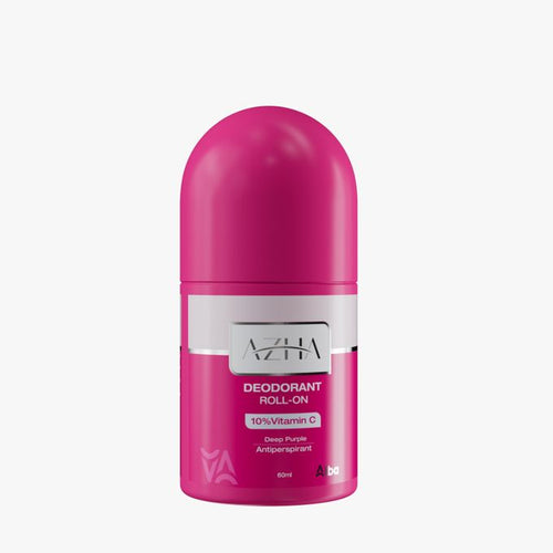 AZHA ROLL ON WHITENING DEODORANT 10%VITAMIN C DEEP PURPLE 60ML - Anwar Store