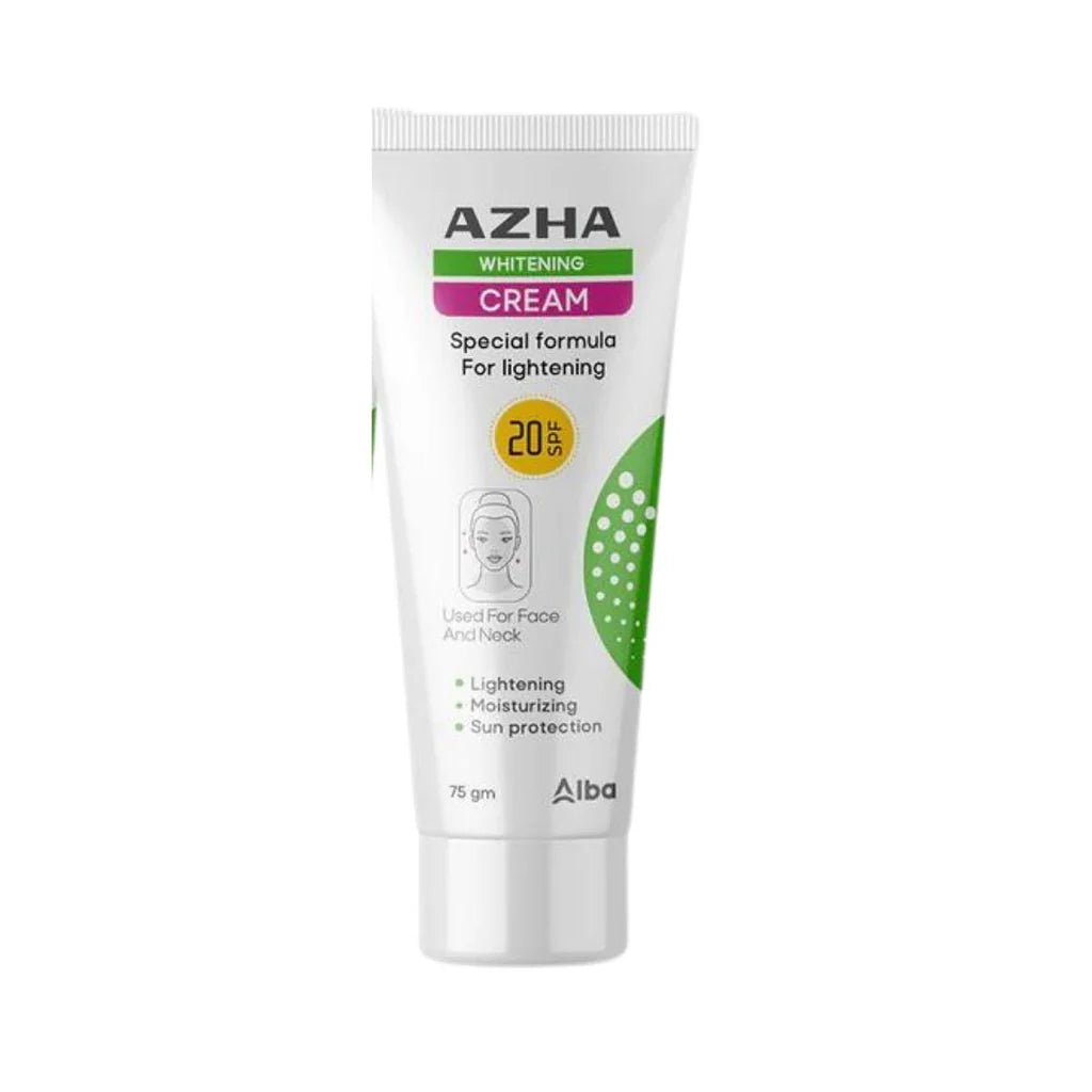 AZHA WHITENING CREAM 20 SPF 75 GM - Anwar Store