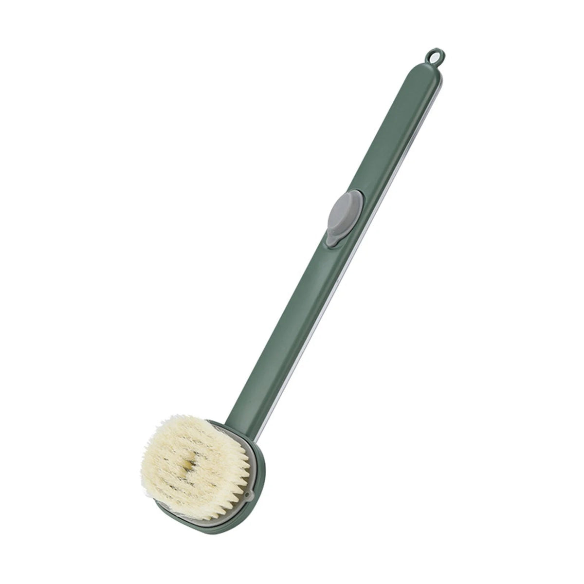 BATH BRUSH WITH LONG HANDLE, REMOVABLE BACK - Anwar Store