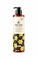 BIO SOFT SHOWER GEL CLOUD VANILLA 750ML + 200ML - Anwar Store