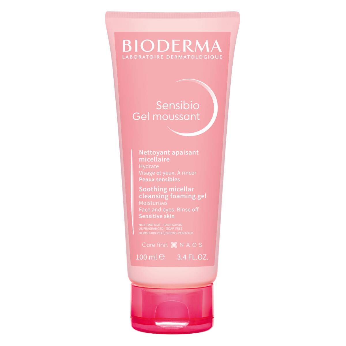 Bioderma Sensibio Gel Moussant 100 ml | غسول للوجه بيوديرما 100 مل - غسول للوجه بيوديرما 100 مل