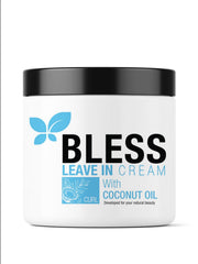 BLESS LEAVE IN CREAM WITH COCONUT OIL 180ML - Anwar Store