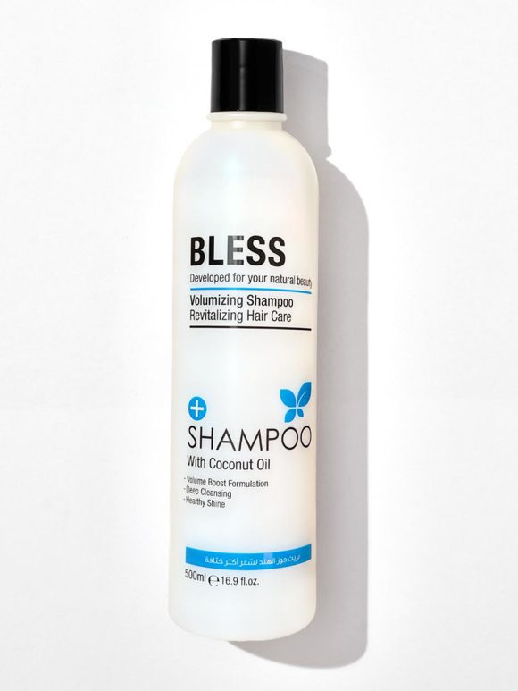 BLESS SHAMPOO WITH COCONUT OIL 500ML - Anwar Store