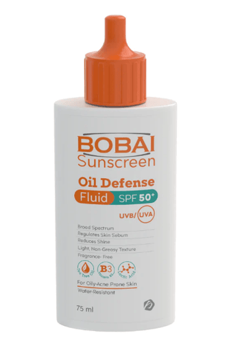 BOBAI SUNSCREEN OIL DEFENSE SPF 50+ FLUID 75ML - Anwar Store