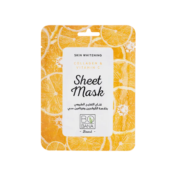 BOBANA VITAMIN C & COLLAGEN SHEET MASK Anwar Store