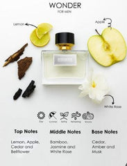 BOSHARA WONDER PERFUME - FOR MEN -75ML - Anwar Store