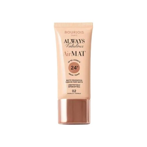 BOURJOIS AIR MAT ALWAYS UP TO 24H VANILLE 02 - Anwar Store