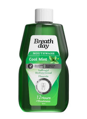 BREATH DAY MOUTHWASH COOL MINT 300ML - Anwar Store