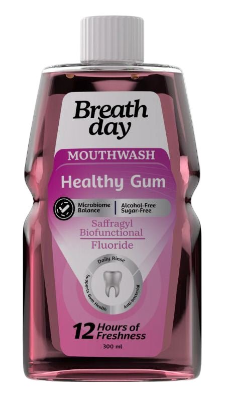 BREATH DAY MOUTHWASH HEALTHY GUM 300ML - Anwar Store