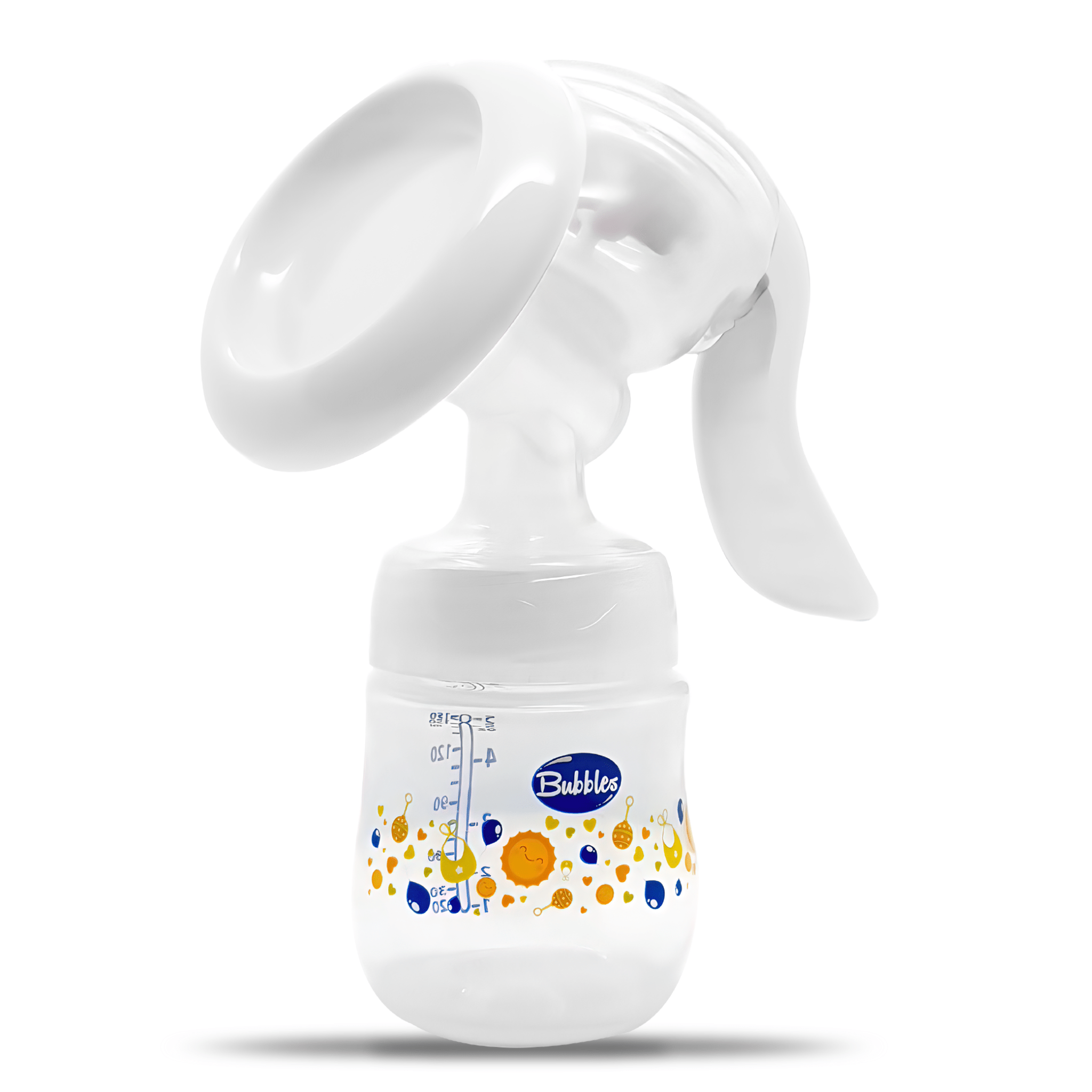 BUBBLES BREAST PUMP WITH BUBBLES BOTTLE (WHITE) - Anwar Store