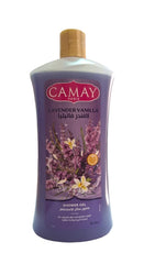CAMAY SHOWER GEL LAVENDER VANILLA 1LITER - Anwar Store