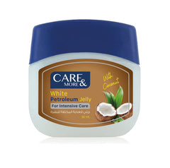 CARE & MORE WHITE PETROLEUM JELLY WITH COCONUT FOR INTENSIVE CARE 50ML - Anwar Store