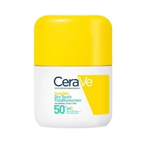 Cerave Invisible Dry Touch Fluid Sunscreen 50+spf 50 ml | واقي شمس سيرافي SPF50+ 50 مل - Anwar Store