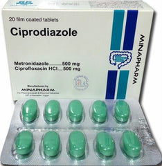 CIPRODIAZOLE 20TAB