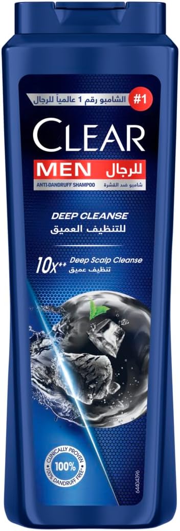 CLEAR DEEP CLEANSE ANTIDANDRUFF SHAMPOO 600ML - Anwar Store