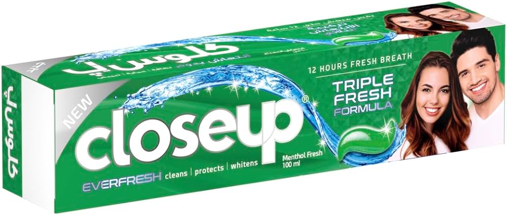 CLOSEUP TRIPLE FRESH GREEN 100ML - Anwar Store