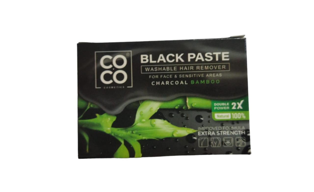 COCO BLACK PASTE CHARCOAL BAMBOO 100GM - Anwar Store