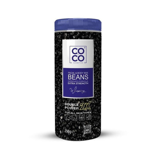 COCO FACIAL & BODY WAX BEANS 350G (BLACK) - Anwar Store