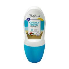 BODYLICIOUS COCONUT BREEZE ANTIPERSPIRANT DEODORANT 50ML