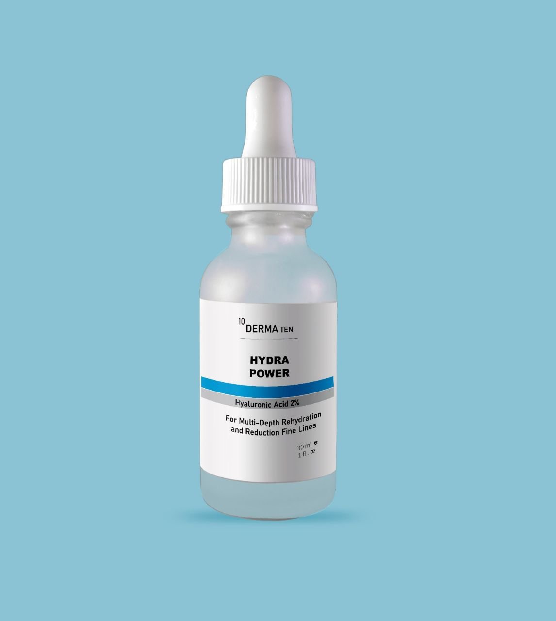 Derma 10 Hydra Power Serum Hyaluronic Acid 2% 30 ml | سيروم للوجه Derma 30 مل - Anwar Store