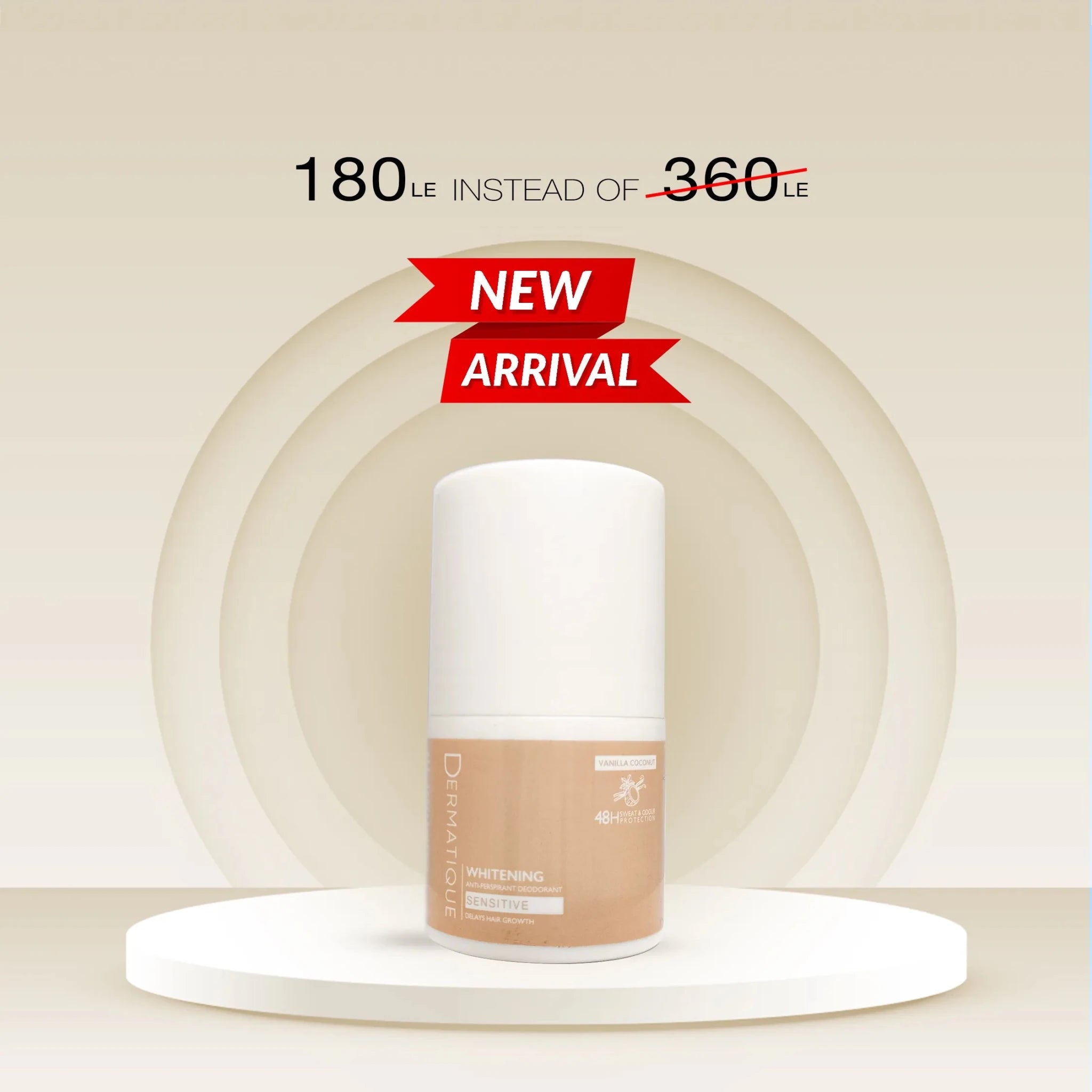 DERMATIQUE WHITENING DEODORANT (VANILLA COCONUT) 40ML - Anwar Store