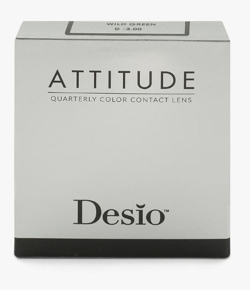 DESIO WILD GREEN ATTITUDE ONE-DAY COLOR CONTACT LENS 10 PCS - Anwar Store