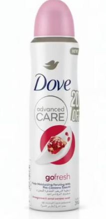 DOVE GO FRESH SPRAY POMEGRANATE&LEMON 150ML OFFER - Anwar Store