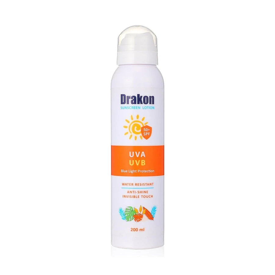 Drakon Sun Screen Lotion SPF50+ Spray 200 ml | واقي شمس Drakon SPF50+ 200 مل - Anwar Store